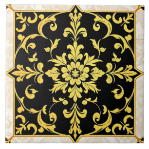 Modern Luxury Elegant Floral Collection Ceramic Tile