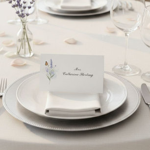 Modern Luxury Escort Card 