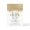 Modern Luxury Gold White Glitter Confetti Sweet 16