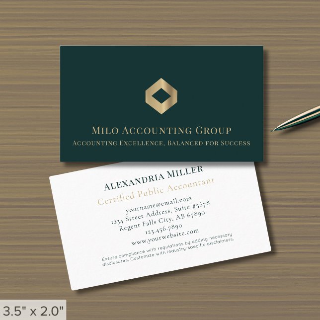 Modern Luxury Logo Business Card (Creator Uploaded)