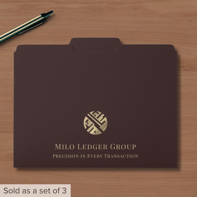 Modern Luxury Logo File Folder (Creator Uploaded)