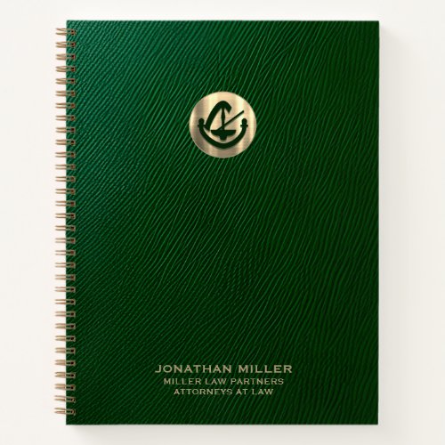 Modern Luxury Logo Notebook