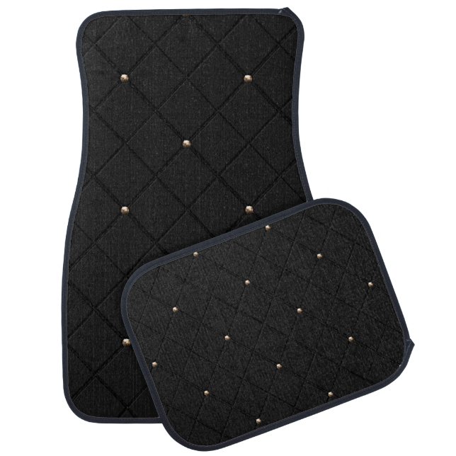 Modern Luxury Pattern Car Floor Mat (Set)
