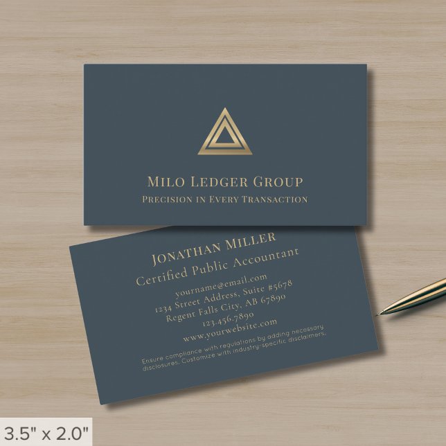 Modern Luxury Professional Business Card (Creator Uploaded)