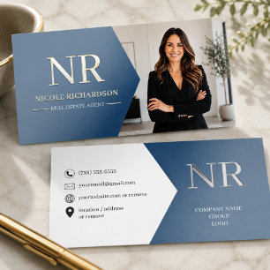 Modern Luxury Realtor Business Card