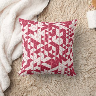 Modern Magenta Pink Geometric