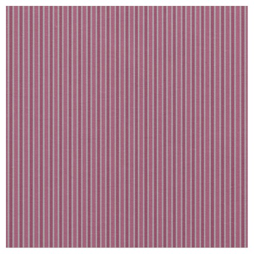 Modern Magenta & Silver Gray Vertical Stripes Fabric