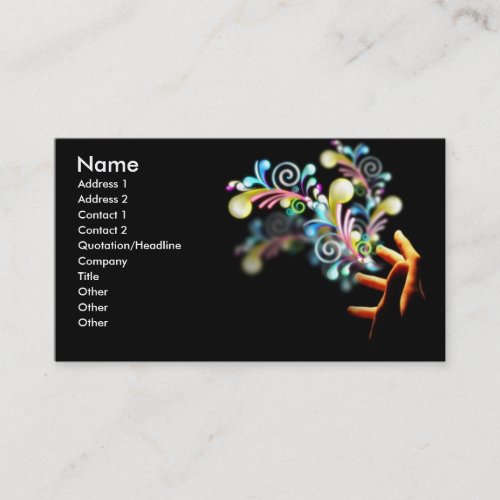 Modern Magic Business Card