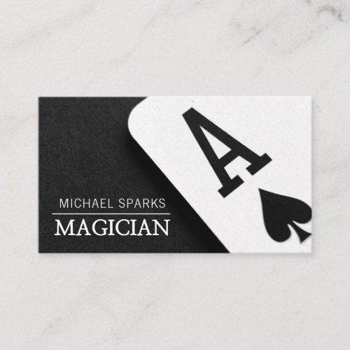 Modern Magic Magician Card Poker Entertainment