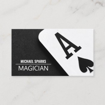 Modern Magic Magician Card Poker Entertainment by ArtisticEye at Zazzle