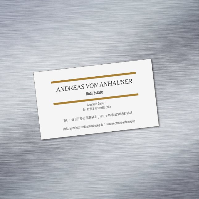 Modern Magnetic Cards (In Situ)