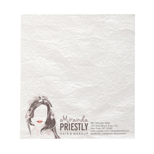 Makeup Sketch Pad On The Hunt