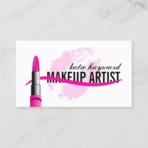 Makeup Artist Business Cards