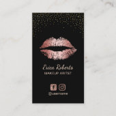 Modern Makeup Artist Rose Gold Lips Appointment (Front)