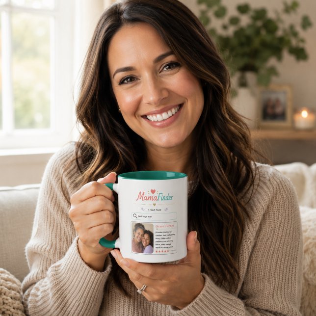 Modern Mama Finder Photo Profile Design Mug (Modern Mama Finder Photo Profile Design Mug
)