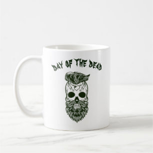 modern man day of the dead coffee cup