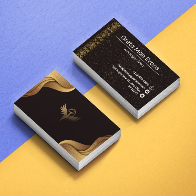 Modern Manager Business Card (Creator Uploaded)