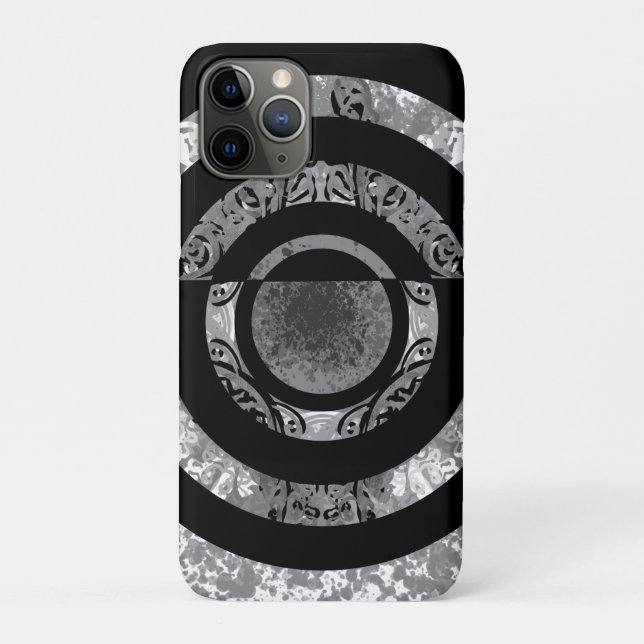 Modern Mandala 1 - black&white Case-Mate iPhone Case (Back)