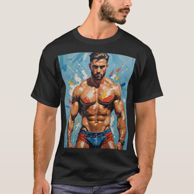Modern Manhood in Today's Society T-Shirt (Front)