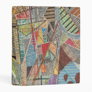 Modern Map of New York I Mini Binder