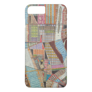Modern Map of New York II iPhone 8 Plus/7 Plus Case