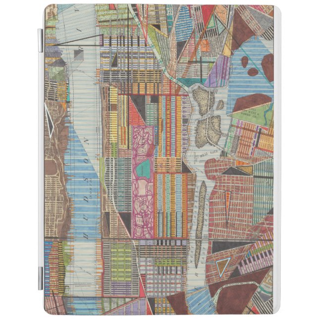 Modern Map of New York III iPad Air Cover (Front)
