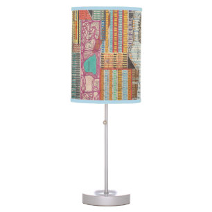 Modern Map of New York III Table Lamp