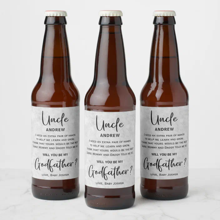 Marble 50th Birthday Beer Bottle Labels Marble 50th Birthday Beer Bottle Labels