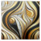 Modern marble gold an silver ceramic tile