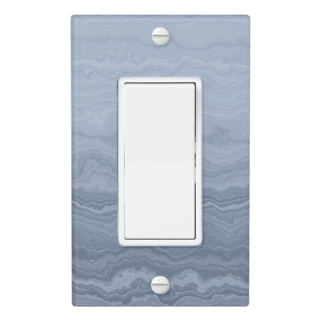 Modern Marble light switch covers (In Situ)