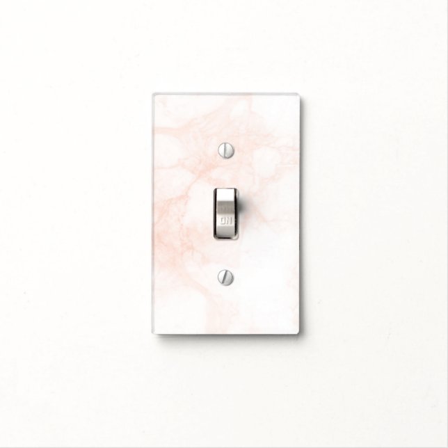 Modern Marble light switch covers (In Situ)