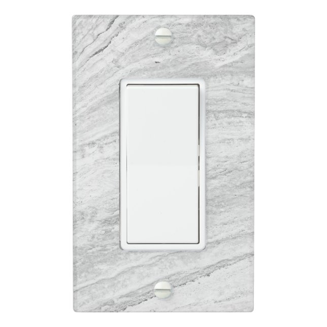 Modern Marble light switch covers (In Situ)