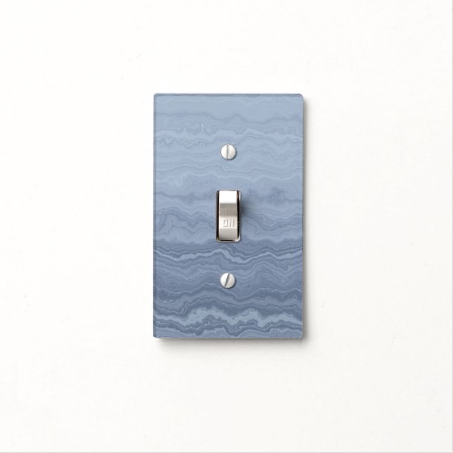 Modern Marble light switch covers (In Situ)