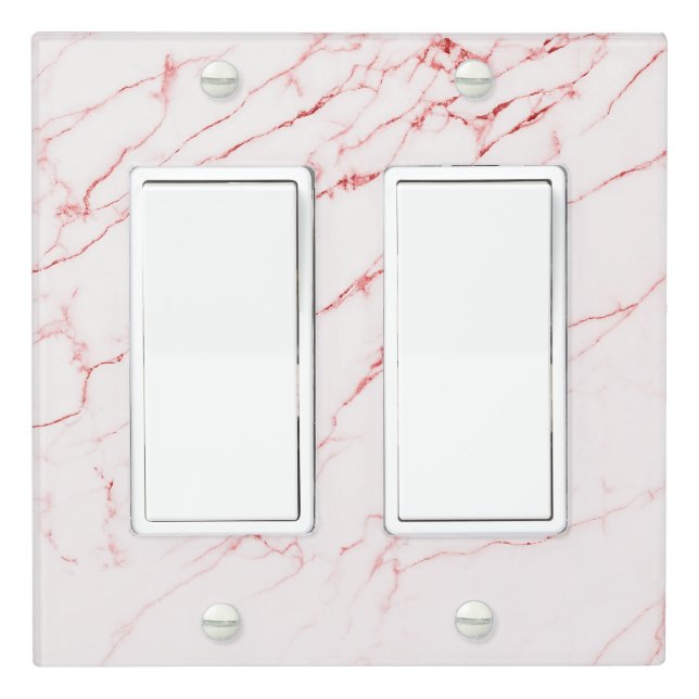 Modern Marble light switch covers (In Situ)