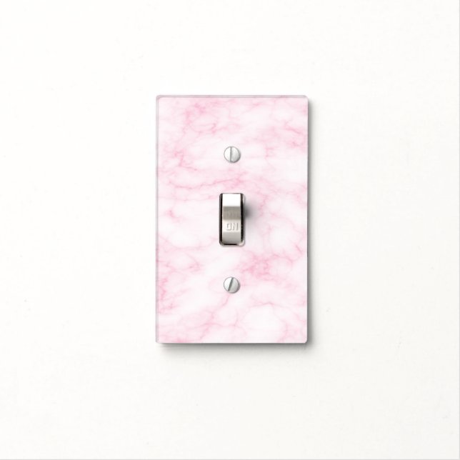 Modern Marble light switch covers (In Situ)