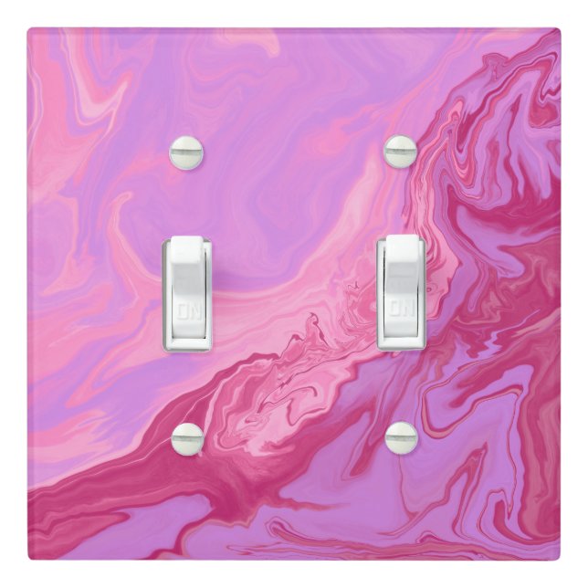 Modern Marble light switch covers (In Situ)