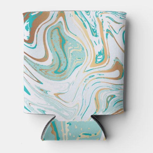Modern Marble Luxury Texture Design Can Cooler