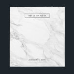 Modern marble notepad<br><div class="desc">♡ Colors displayed online may vary slightly from the actual product.</div>