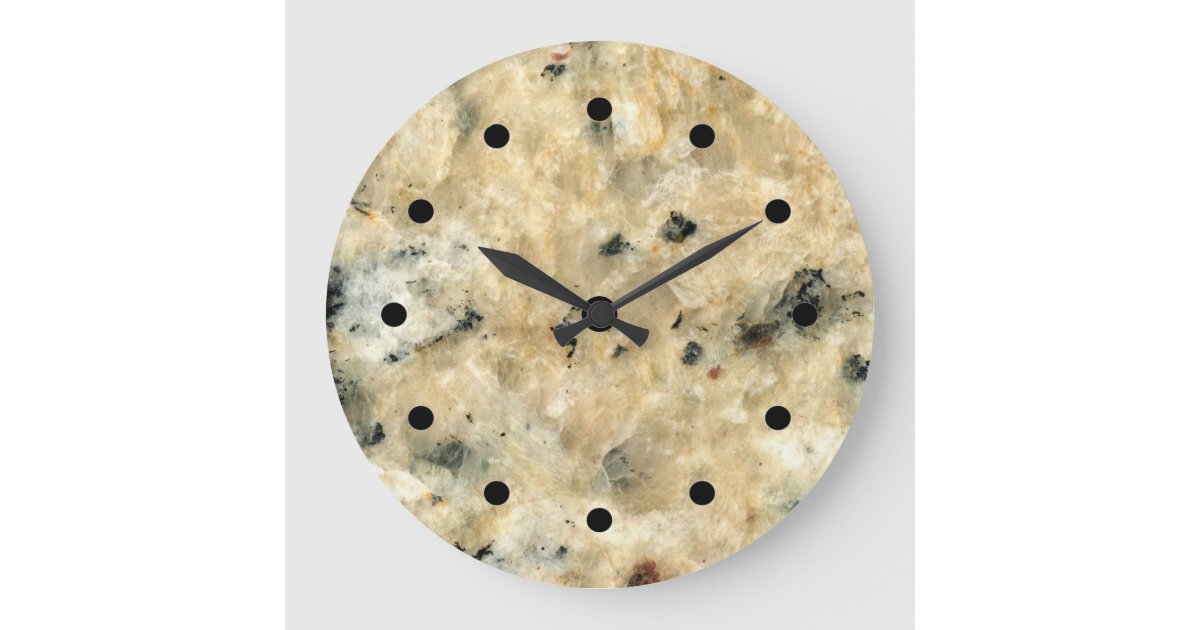 Modern Marble Wall Clocks Zazzle