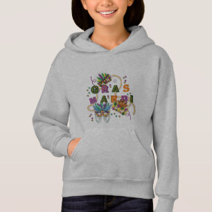 Modern Mardi Gras Hoodie