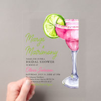 Modern Margs & Matrimony Cocktail Bridal Shower