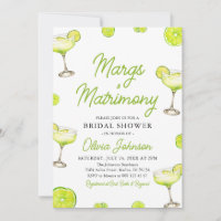 Modern Margs & Matrimony Cocktail Bridal Shower