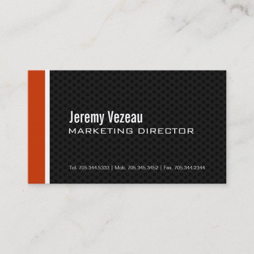 Modern Marketing Director Business Cards