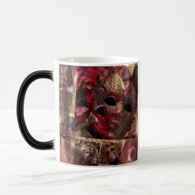 Modern Masks Color Morph Mug (Left)