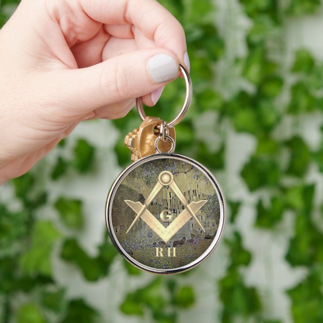 Modern Masonic Keychain (Hand)