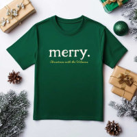 Modern Matching Family Minimalist Merry Christmas