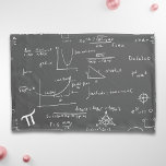 Modern Math Pattern Pillow Case<br><div class="desc">Modern black and white math pillowcase for the math lover. Great gift for math teachers and geeks. Illustrated by Patricia Alvarez.</div>