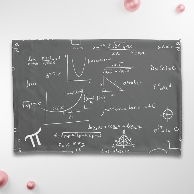 Modern Math Pattern  Pillow Case (Creator Uploaded)