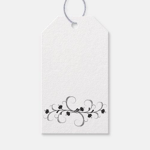 Modern Matte Floral Jewelry Display Cards for DIY Gift Tags