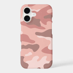 Modern Mauve Camouflage iPhone 17 Case